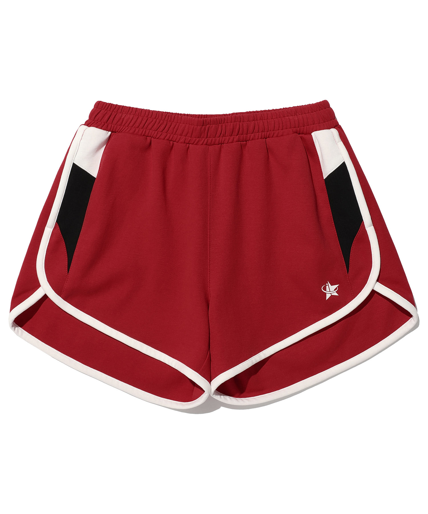 STAR LOGO DOLPHINE SHORTS[RED]